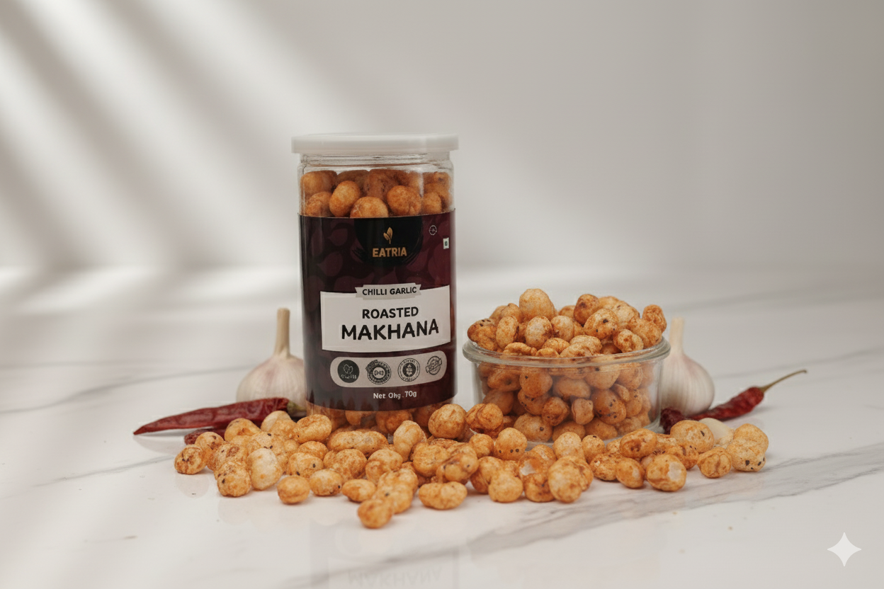 Peri Peri Roasted Makhana (70g) - Image 2